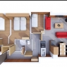 Val Cenis - Residencia Les Balcons Val cenis Village  - Apart 3pzas cab 7